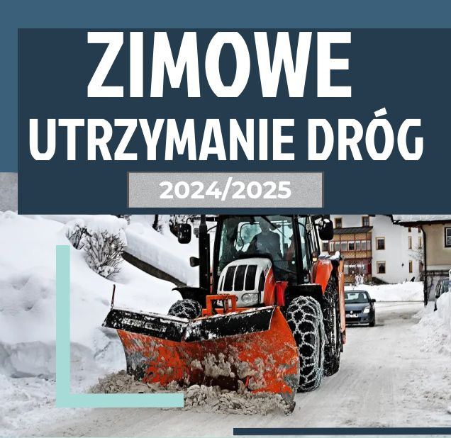 Ilustracja do informacji: ZIMOWE UTRZYMANIE DRÓG 2024/2025